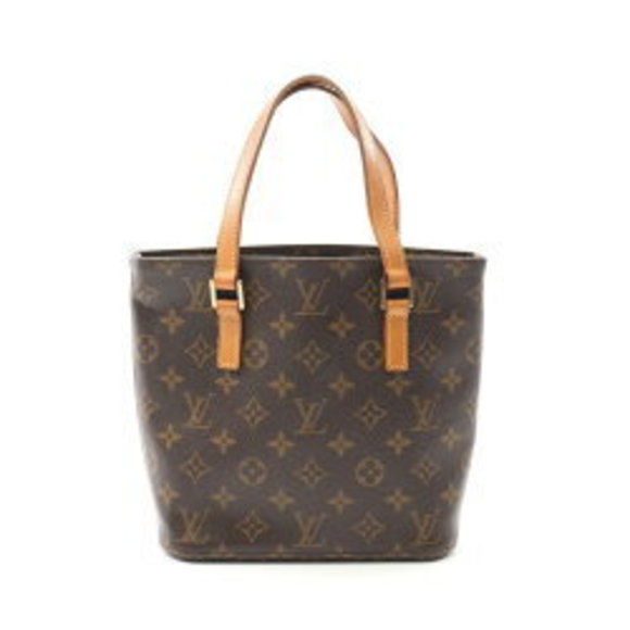 Louis Vuitton Vavant Monogram Handbag Bag Leather Brown - Picture 1 of 8